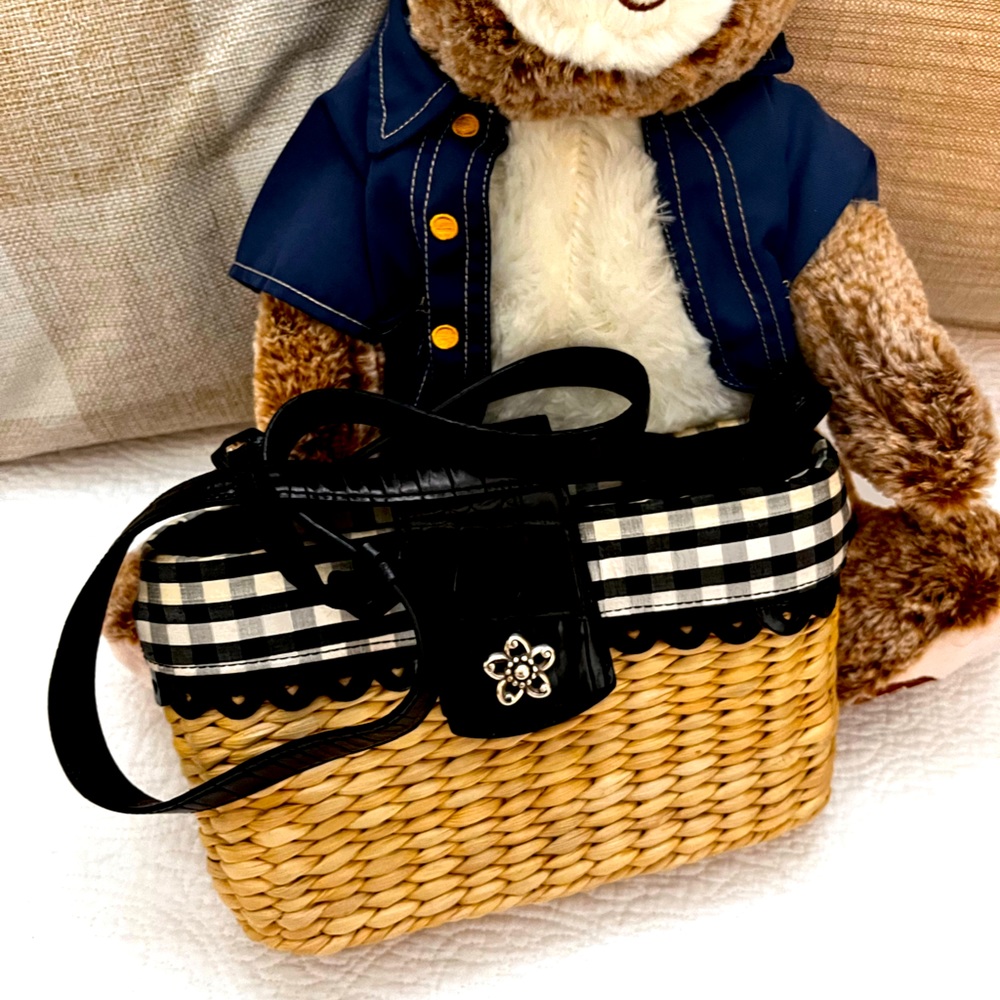 Brighton straw bag